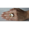 Anel Oval Cristal Anel Oval Cristal