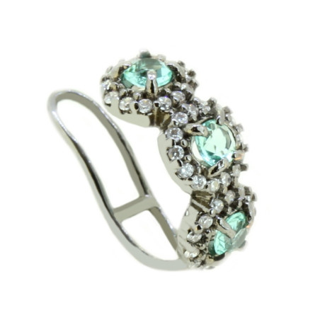 Piercing Turmalina Verde