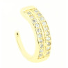 Piercing Dourado e Zircônias Piercing Dourado e Zircônias