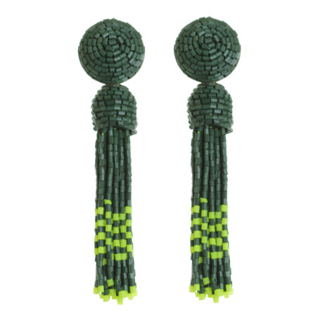 Brinco Verde e Neon