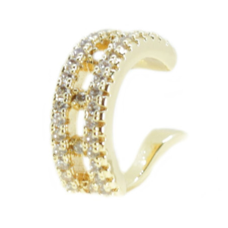 Piercing  Vazado  Dourado