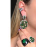 Piercing Turmalina Verde Piercing Turmalina Verde
