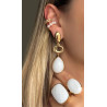 Anel Oval Branco Anel Oval Branco