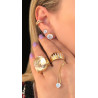 Anel Oval Cristal Anel Oval Cristal
