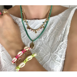 Pulseira Rosa Búzios