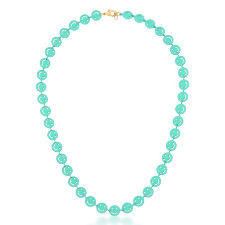 Colar Smile Turquesa