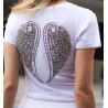 Camiseta Asas Branca Camiseta Asas Branca