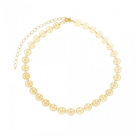 Colar Smile Dourado