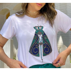 Camiseta Branca Aparecida