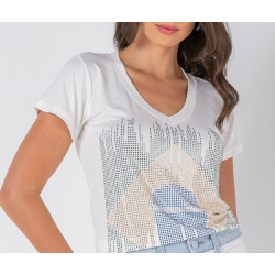Camiseta Branca Brasil