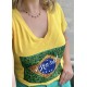 Camiseta Bandeira Brasil