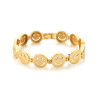Pulseira Smiles Dourada