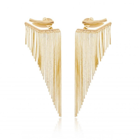 Brinco Franjas Douradas