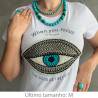 Camiseta Branca Olho Grego Camiseta Branca Olho Grego