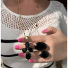 Anel Preto Gota Anel Preto Gota