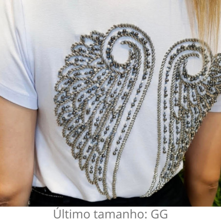 Camiseta Asas Branca