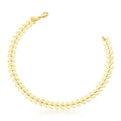 Tornozeleira Escamas Douradas