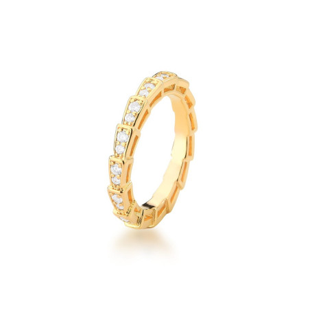 Anel Escamas Douradas