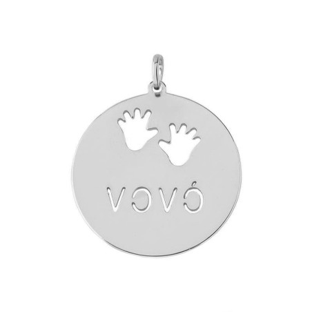 Pingente Vovó Prateado