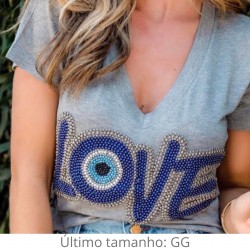 Camiseta Love Olho Grego