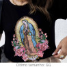 Camiseta Preta Nossa Sra de Guadalupe