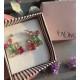 Brinco Ear Cuff Verde Rosa