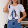 Camiseta Branca Nossa Senhora das Graças Camiseta Branca Nossa Senhora das Graças