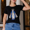 Camiseta Preta Nossa Senhora das Graças Camiseta Preta Nossa Senhora das Graças