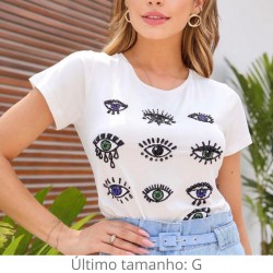 Camiseta Olho Grego Variados