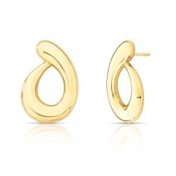 Brinco Dourado Liso