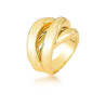 Anel Voltas Liso Dourado Anel Voltas Liso Dourado