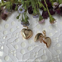 Pingente Coração Filha