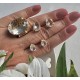 Brinco Oval Cristal