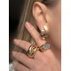 Brinco Liso Dourado