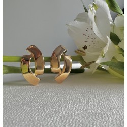 Brinco Liso Dourado