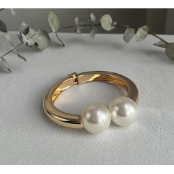 Pulseira Pérolas Duplas