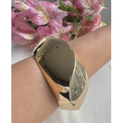 Pulseira Lisa Dourada