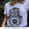 Camiseta Mão de Fátima Camiseta Mão de Fátima