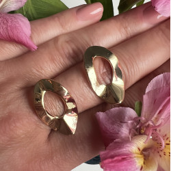 Btinco Oval Dourado Orgânico