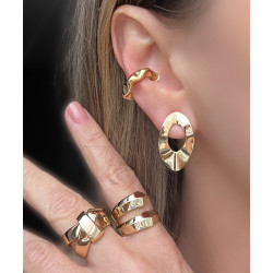 Btinco Oval Dourado Orgânico