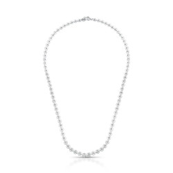 Colar Elos Prateados