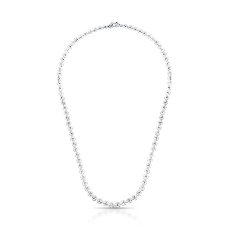 Colar Elos Prateados