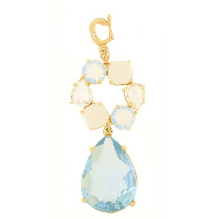 Pingente Azul E Branco